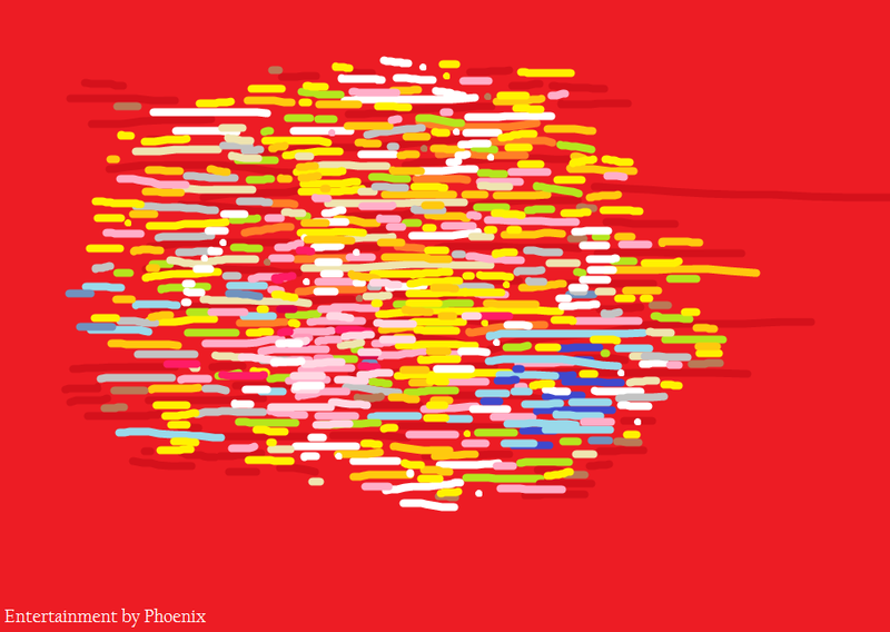 Illustration for article titled Here’s what “Get Lucky” and “Gangnam Style” look like to someone who sees music